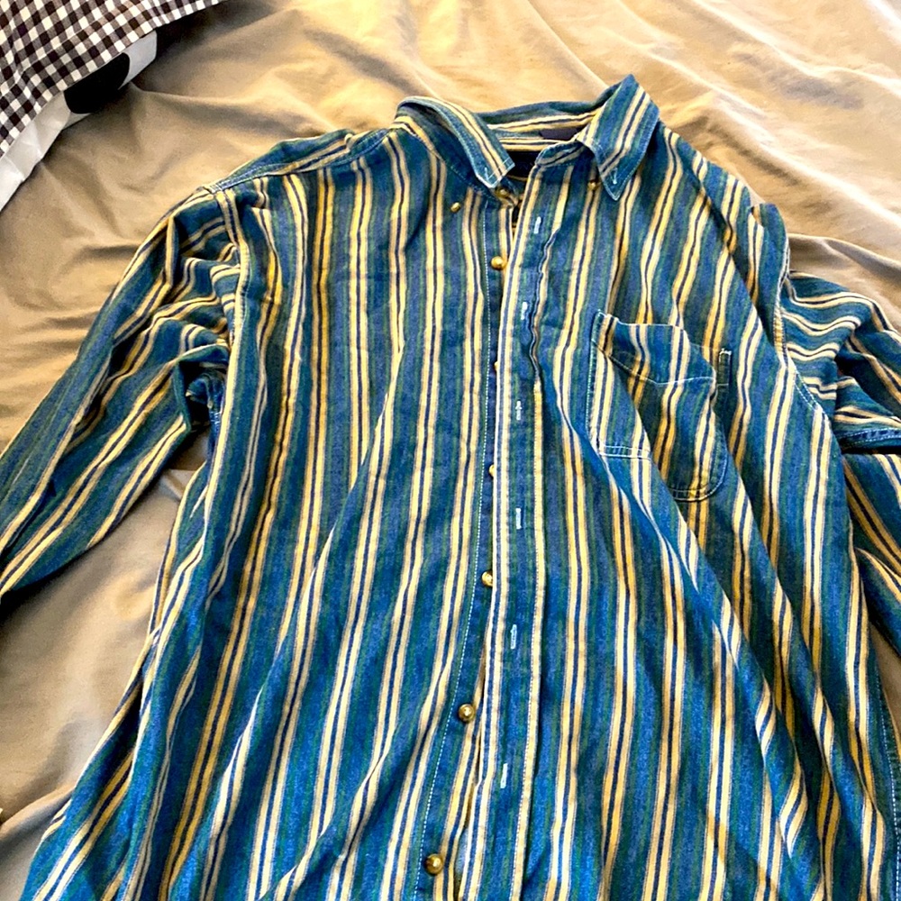 Vintage xl button up